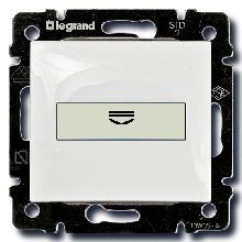 Выключатель с ключ-картой c подсветкой, белый, арт. 774234 Legrand